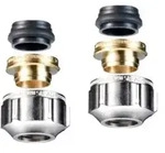 Oventrop Klemmringverschraubung Ofix CEP 18mm, 2-fa., f&uuml;r G 3/4 AG, &Uuml;M vernickelt