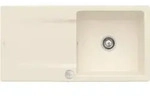 V&B Sp&uuml;le Siluet 60 m Abl.garn, rd m Exzenter, ivory