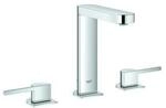 Grohe 3-Loch-Waschtischarmatur PLUS 1/2", Ablaufgarnitur, chrom (20301003)