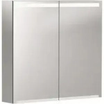 Geberit Spiegelschrank Option 75x70x15mm, mit Beleuchtung, 2 T&uuml;ren