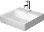 Duravit M&ouml;belwaschtisch geschliffen DuraSquare 50x47cm, o. &Uuml;L, m HLB, o. Hahnloch,
