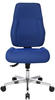 Topstar Bürodrehstuhl blau Lehnen-H.600mm Sitz-H.430-510mm ohne Armlehnen