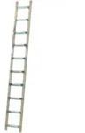 Euroline Holz/Alu-Dachdeckerauflegeleiter Nr. 11102 1 x 10 Sprossen