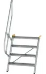 MUNK Aluminium-Treppe Stufen 60&deg; 4 Stufen