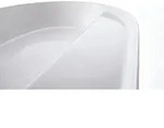 Duravit Aufsatzwaschtisch Luv 60x40cm, gs, m HL, o. &Uuml;L, m HLB, we/we