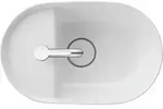 Duravit Aufsatzwaschtisch Luv 42x27cm, gs, m HL, o. &Uuml;L, m HLB, we