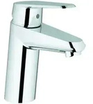 Grohe Waschtisch-Einhebelmischer Eurodisc Cosmopolitan 1/2", S-Size, glatter K&ouml;rper,