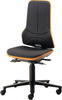 Interstuhl bimos Arbeitsdrehstuhl Neon m.Rollen orange Sitz-H450-620mm