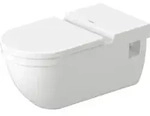 Duravit Wand-WC, Tiefsp&uuml;ler Starck 3 Vital 37x70cm, 6 l, barrierefrei, wei&szlig;