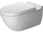 Duravit Wand-WC, Tiefsp&uuml;ler Starck 3 36,5x62cm, 6 l, wei&szlig;