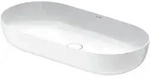 Duravit Aufsatzwaschtisch Luv 80x40cm, geschli., o. HL, &Uuml;L, HLB, we/we