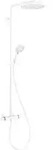 hansgrohe Showerpipe Raindance Select S mit Thermostat, 1jet, mattwei&szlig;