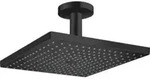 hansgrohe Kopfbrause Raindance E 300 mit Deckenanschluss, 1jet, mattschwarz