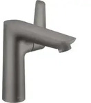 hansgrohe Waschtisch-Einhebelmischer 150 Talis E m Zugst.Abl.Gar., brushed black