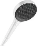 hansgrohe Handbrause Rainfinity 130 130mm Brausekopf, 3jet, DN 15, mattwei&szlig;