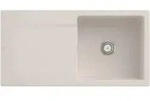 V&B Sp&uuml;le Siluet 60 m Abl.garn, rd mit Handbet&auml;tigung, crema