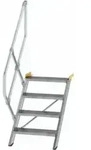 MUNK Aluminium-Treppe Stufen 45&deg; 4 Stufen