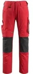 Mascot Mannheim Hose Gr&ouml;&szlig;e 76C54, rot/schwarz