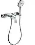 hansgrohe Fertigmontageset Axor Citterio UP-3-Loch-Wannenarm, m Hebelgr., chrom