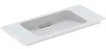 Geberit M&ouml;belwaschtisch One 90x40cm, o HL, &Uuml; vd, w K-Tec/Bl chr geb.