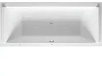 Duravit Whirlwanne Starck 180x80cm, Air-Sys, EB-Version, 2 RS, we.