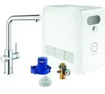 Grohe Sp&uuml;ltisch-Einhebelmischer Blue Professional L-Auslauf Set, chrom