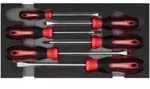 Gedore R22150014 Schraubendrehersatz PZ+SL 2/6 CT-Modul 6-teilig