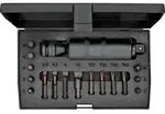 Gedore Schraubenl&ouml;ser-Satz, 18-tlg, 1/2", rechts und links, Handschlagschrauber-Set