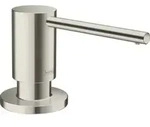 hansgrohe Sp&uuml;lmittelspender A41 Einbauversion, edelstahl-optik