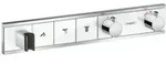 hansgrohe Fertigmontageset RainSelect UP-THM, m i. Brauseha., 3 Verbr., we/vc