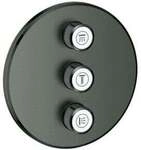 Grohe Fertigset Grohtherm Smartcontrol hd graph. geb., rund, UP-Ventil 3-fach