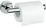 hansgrohe Toilettenpapierhalter Logis Uni. ohne Deckel, Wandmontage, Messing, chrom