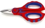 KNIPEX 95 05 10 SB Elektrikerscheren mit Mehrkomponenten-H&uuml;llen, glasfaserverst&auml;rkt