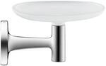 Duravit Seifenschale Starck T 14x11,9cm, Wandmont., Gl. we matt, chrom (0099331000)