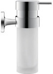 Duravit Seifenspender Starck T 6x12,6cm, Wandmont., Gl. we matt, chrom