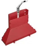 hansgrohe Grundk&ouml;rper Axor Bouroullec Wannenrand-Set, mit Handbrause, chrom