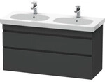 Duravit Waschtischunterschrank DuraStyle 115x45,3cm, graph ma, 2 SchKa., wandh&auml;ngend