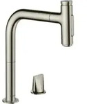 hansgrohe 2-Loch-Sp&uuml;ltisch-Einhebelmischer 200 Metris Sel. M71 m Ausziehbr., 2jet,