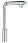 Grohe Sp&uuml;ltischmischer Minta SmartC supersteel, herausziehbare Brause (31613DC0)