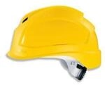 Uvex Schutzhelm uvex pheos, Gr&ouml;&szlig;e 52 cm - 61 cm, gelb, kurzer Schirm (9772131)