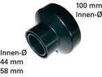 Metabo Absaugadapter f&uuml;r Stutzen &Oslash; 100 mm, 44mm, 58mm