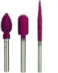 Proxxon Raspelfr&auml;ser mit Metallnadeln, Zylinder mit Rundkopf, 7,5 x 12 mm