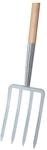 Ideal Spatengabel silber 4 Zinken, T-Stiel Import (67053000)