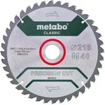 Metabo S&auml;geblatt "precision cut wood - classic", 216x2,4/1,8x30 Z40 WZ 5&deg;neg /B