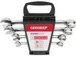 Gedore R05905004 Ringratschenmaulschl&uuml;ssel offen 10-19 mm 4-teilig