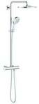 Grohe Duschsystem Rainshower SmartActive 310 mit AP-Thermostat, Wandmontage, chrom