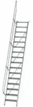 MUNK Aluminium-Treppe Stufen 60&deg; 16 Stufen