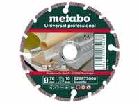 Metabo Diamanttrennscheibe, 76x10,0mm, "UP", Universal "professional"