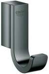 Grohe Bademantelhaken Selection hard graphite, einfach