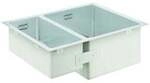 Grohe UB-Sp&uuml;le K700U 60-S 59,5/45 1.5 rh 59,5x45cm, 1,5 Beck., EB re, Edelstahl